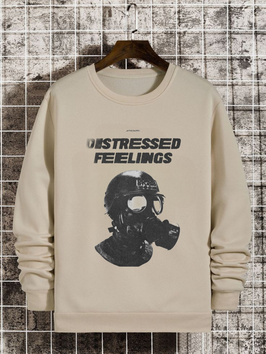 Exclusive " Distress Feelings" Sweatshirt