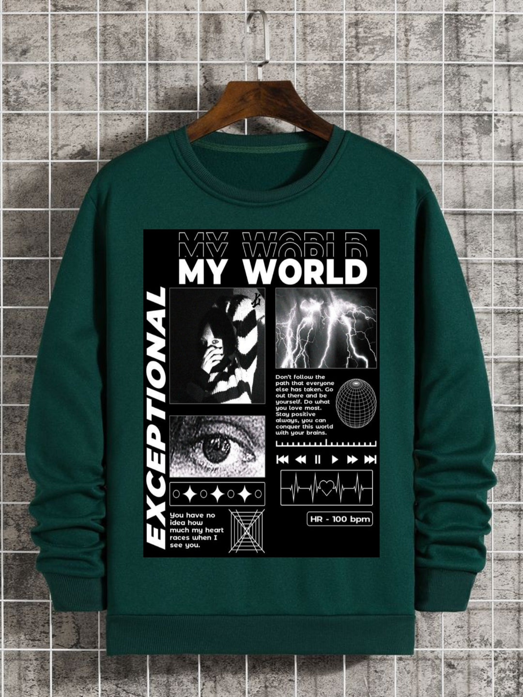 Exclusive "My world" Sweatshirt