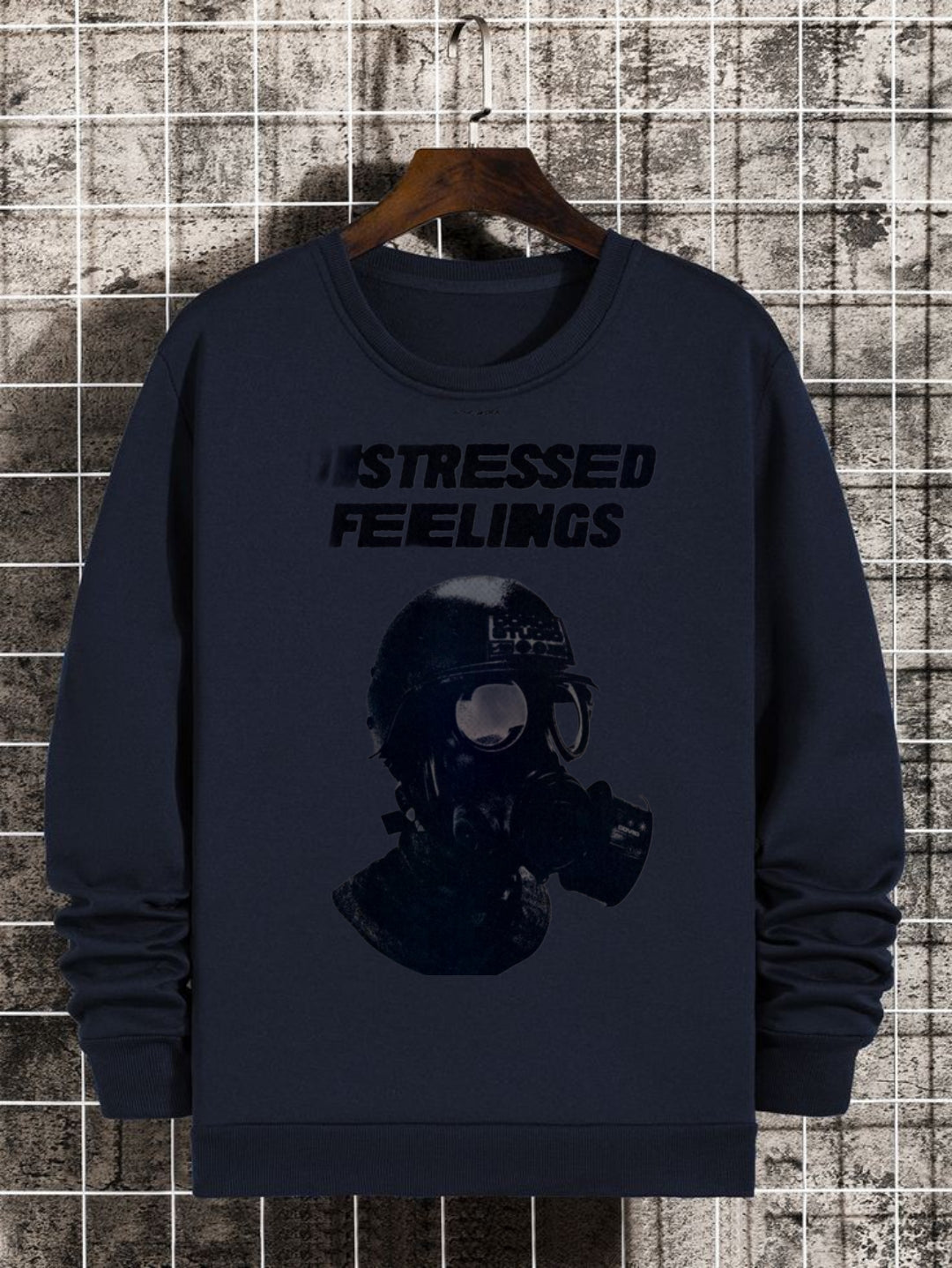 Exclusive " Distress Feelings" Sweatshirt