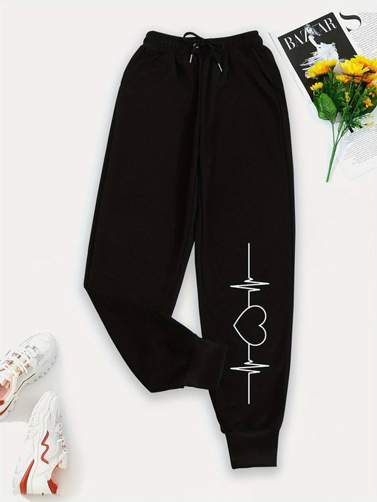 "Heartbeat" Sweat Trouser